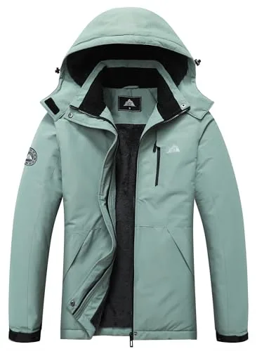 Hooded Hiking Jacket, Pea Green