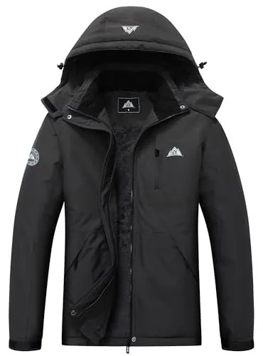 Hooded Hiking Jacket, Dark Grey